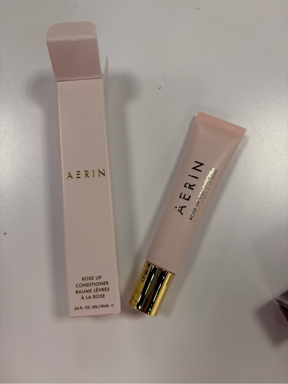 AERIN Rose Lip Conditioner 01 Nude 0.34 oz / 10ml NEW IN BOX